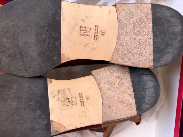 Botas Carolina Herrera Marrón