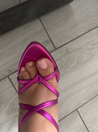 Sandali Casadei fucsia Tg 36