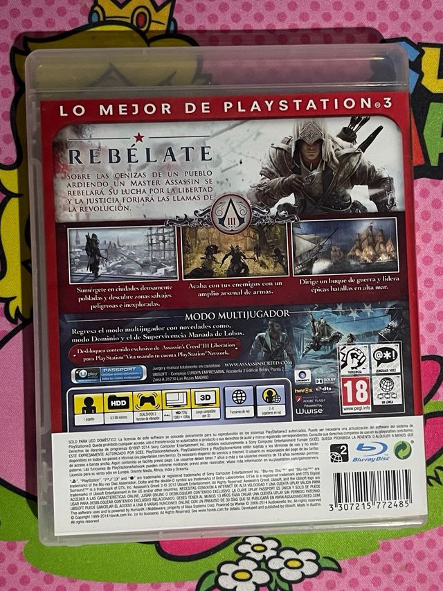 Assassins Creed III Essentials PS3