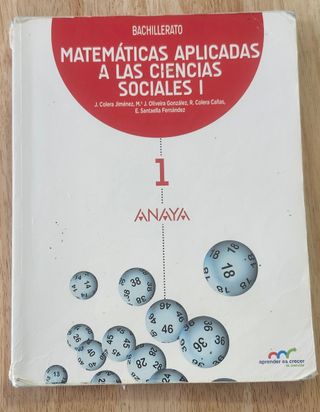 Matemáticas aplicadas a las Ciencias Sociales I.