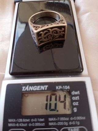 Anillo Plata 925 Hombre