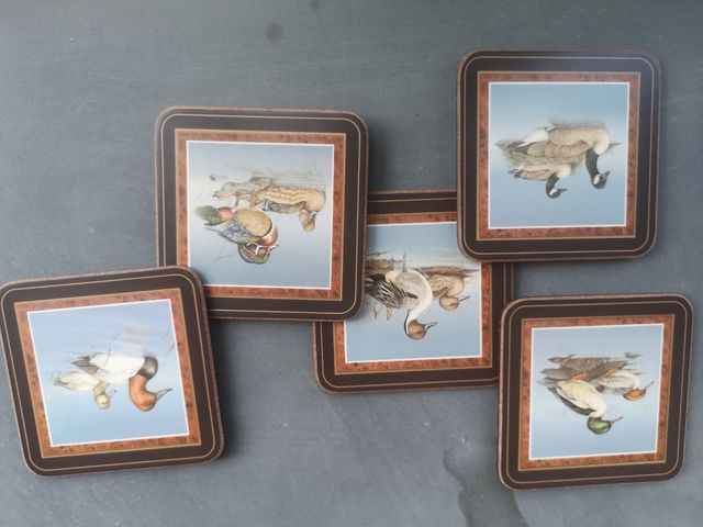 10 Sottobicchieri Pimpernel Made in England