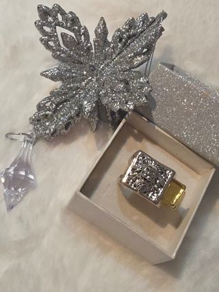 Anillo Secreto Hombre León Plata y Oro