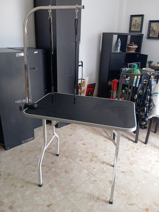 Mesa de peluquería canina