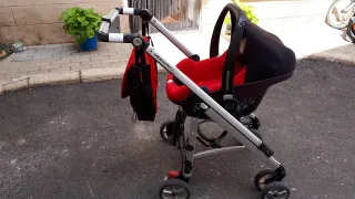 Trío Carrito/Silla Bebé Confort Loola Up rojo rubí