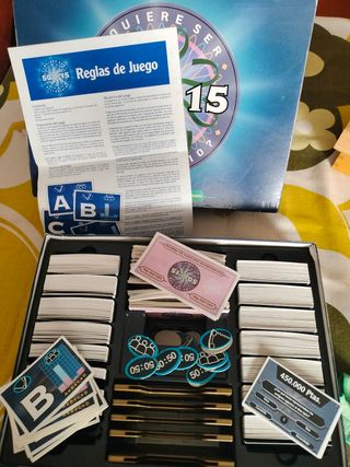 Juego ¿Quieres ser millonario? 50x15