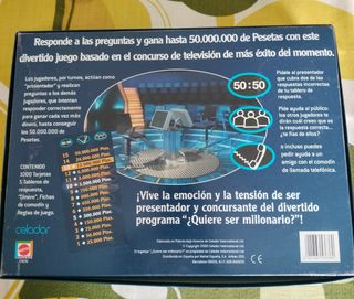 Juego ¿Quieres ser millonario? 50x15