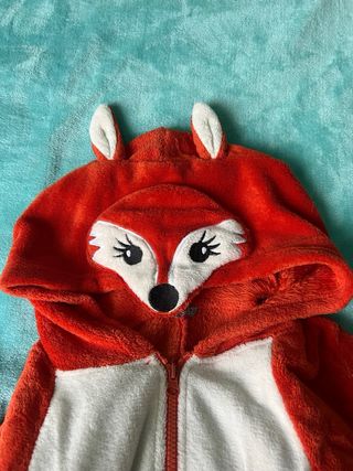 Pijama/Disfraz Zorro Naranja y Blanco