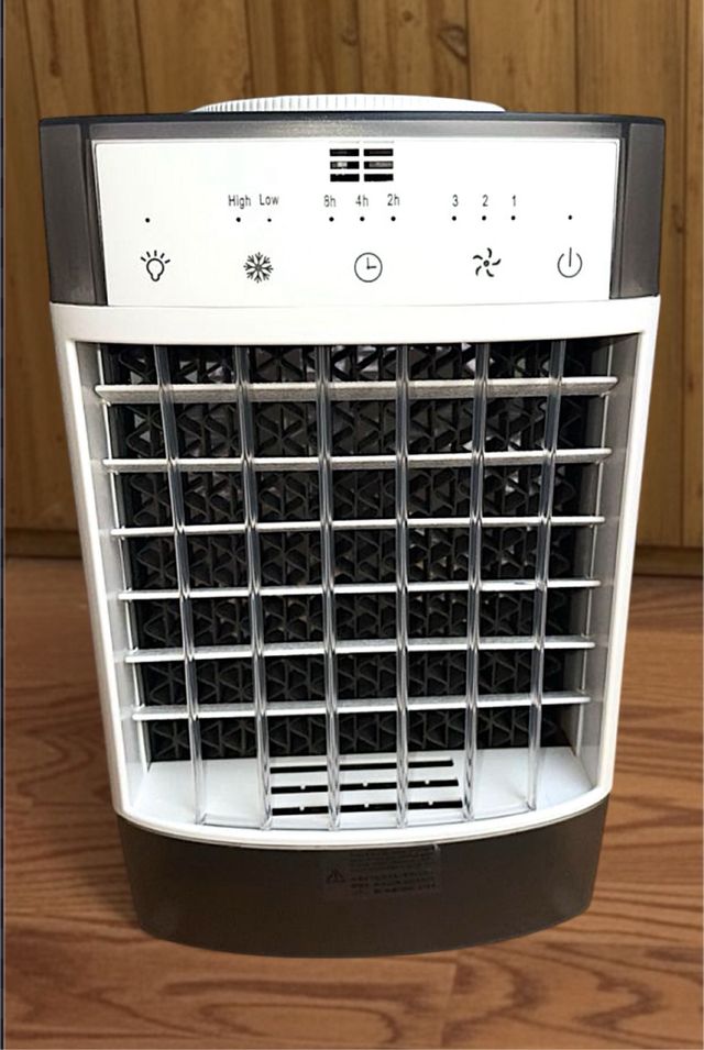 Mini Aire Acondicionado Portátil 7 colores Led