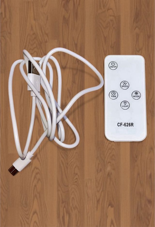 Mini Aire Acondicionado Portátil 7 colores Led