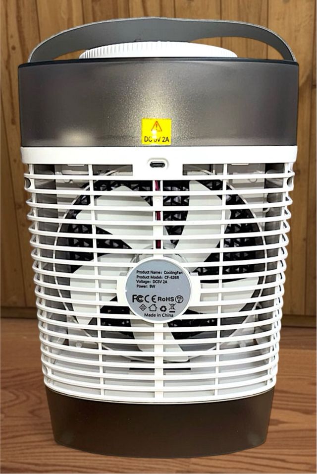 Mini Aire Acondicionado Portátil 7 colores Led