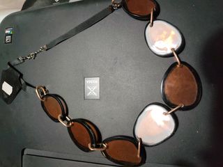Collar de moda con colgantes ovalados
