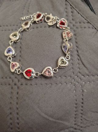 Pulsera Corazón Cristal