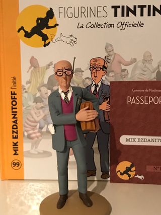 Figura Tintín Mik Ezdanitoff
