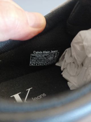 Calvin Klein Jeans Zapatillas Talla 39 Piel