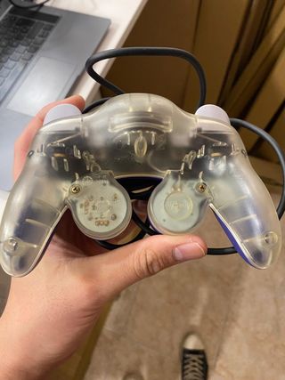 Mando Nintendo Gamecube Morado con Caja