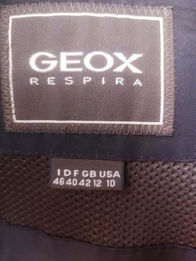 Giaccone donna Geox marrone