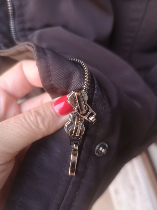 Giaccone donna Geox marrone