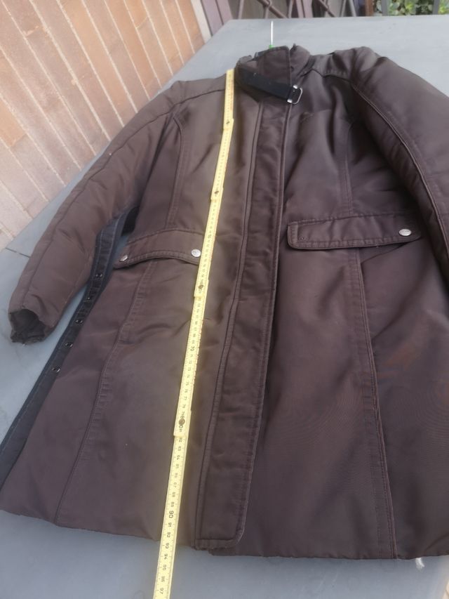 Giaccone donna Geox marrone