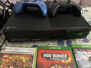 Xbox One 500GB con 3 juegos y 2 mandos