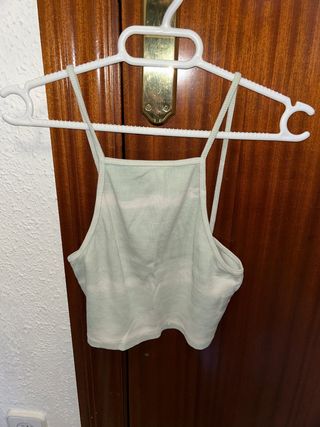 Top de tirantes verde