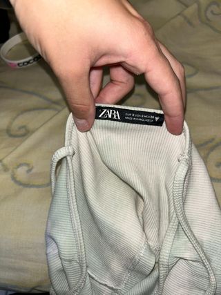 Top de tirantes verde