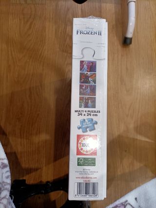 Pack 4 Puzzles Frozen II Educa