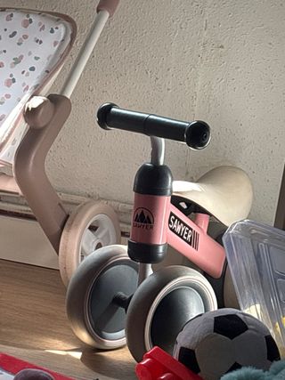 Bicicleta de aprendizaje Sawyer rosa