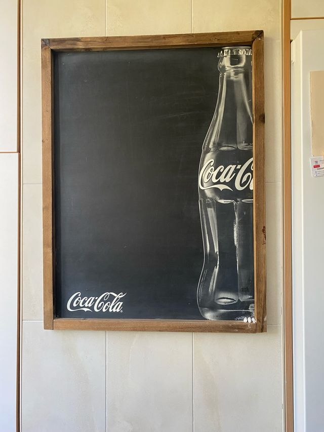 Pizarra Vintage Coca Cola