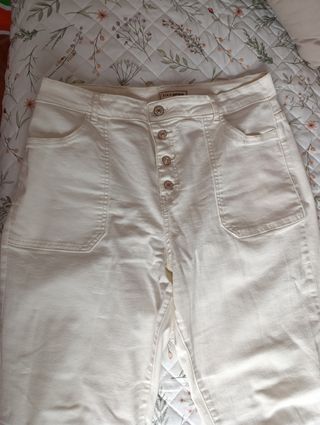 Pantalones blancos DENIM EDITION