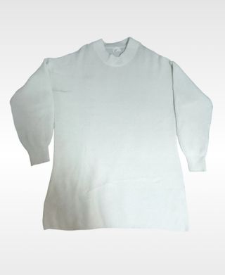 Vestido Jersey H&M Blanco