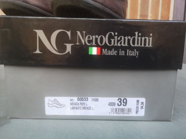 Nero Giardini Scarponcini Donna Tg 39