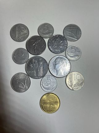 Lote Monedas Italianas