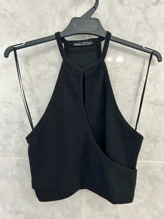 Top Bershka Negro