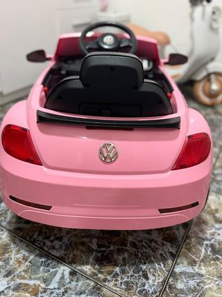 Coche eléctrico infantil rosa