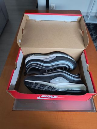 Nike Air Max 97 Talla 42 Negro/Azul