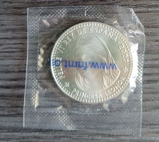 Moneda plata 40€ España 2023 Princesa Leonor
