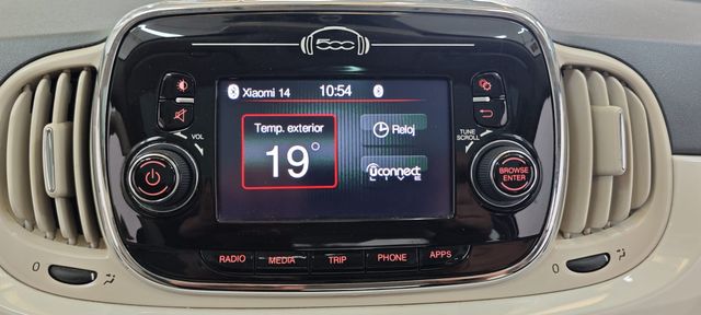 FIAT 500 Lounge 1.2 69 Cv - 2017