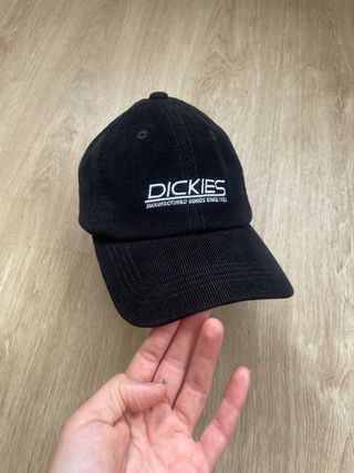 Gorra Dickies Negra de pana