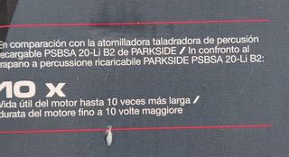 Lote Taladro Percutor 12V Parkside