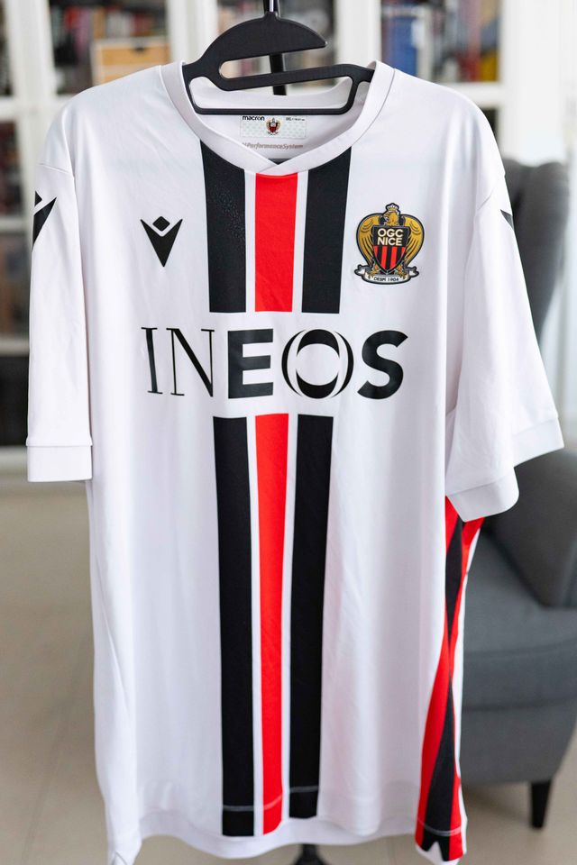 ORIGINAL OGC NIZA 2022-23 CAMISETA FUTBOL XXXL