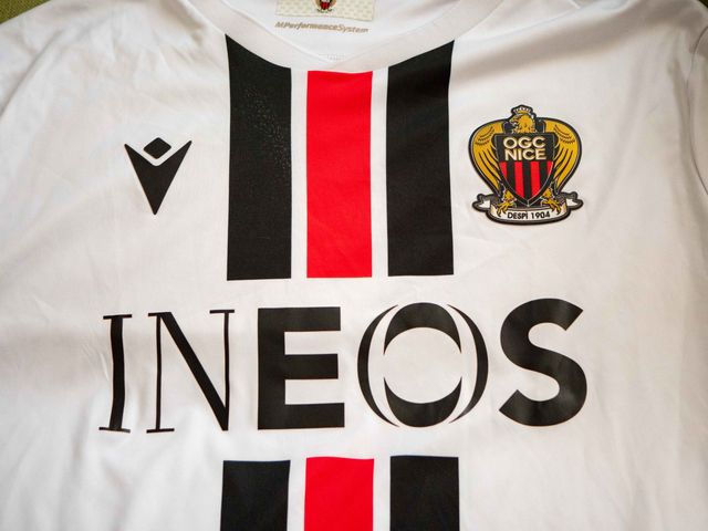 ORIGINAL OGC NIZA 2022-23 CAMISETA FUTBOL XXXL