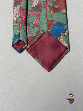 Corbata Francis Girod Diseño Abstracto Multicolor