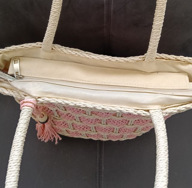 Bolso de mimbre