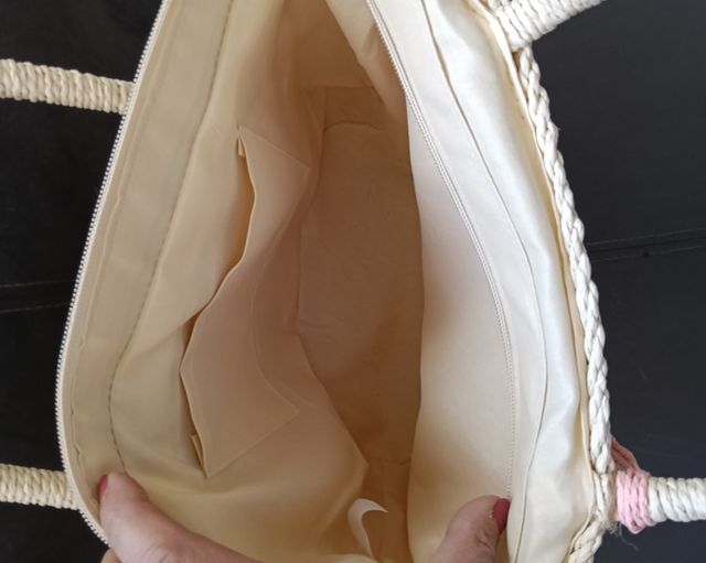 Bolso de mimbre