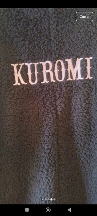 Mono pijama Kuromi negro