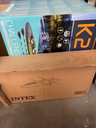 Kayak Hinchable Challenger K2 Intex