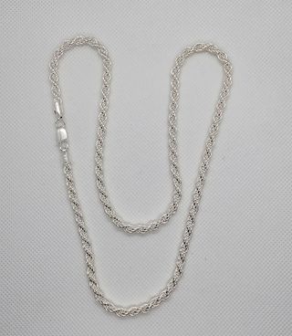 Cadena Plata 925 Enroscada