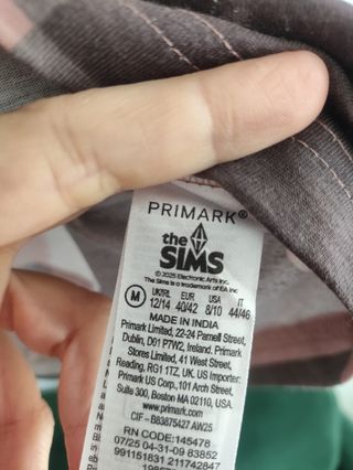 Camisón Camiseta Los Sims Primark