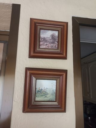 Juego de 2 cuadros decorativos